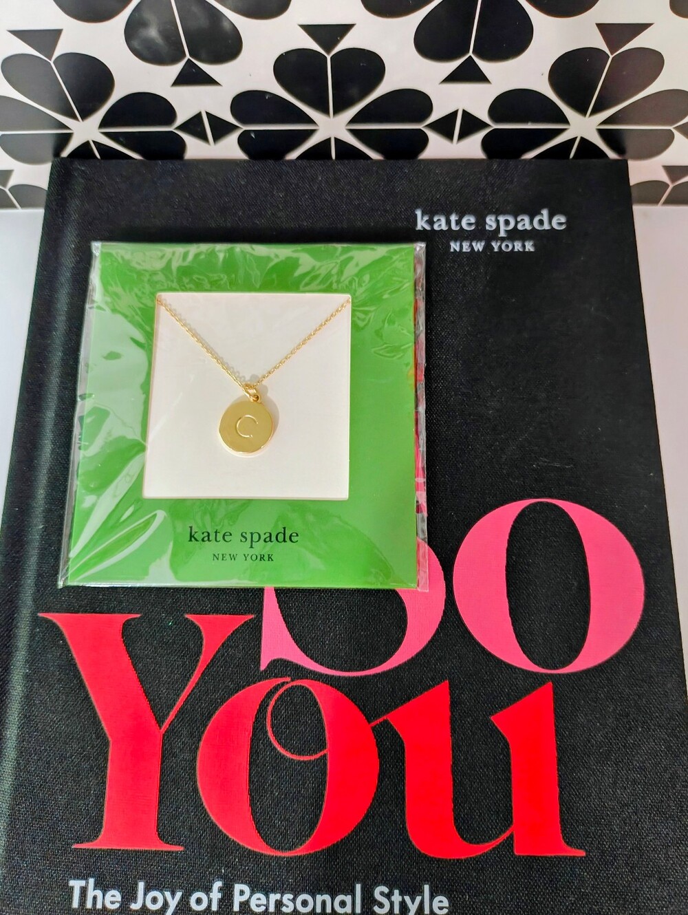 Kate Spade New York Gold Initial C Pendant Necklace - Picture 7 of 11
